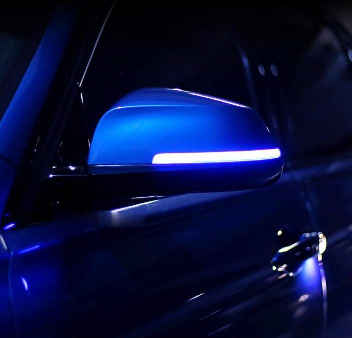 BMW アウディの流れる点灯LEDドアミラーウインカー