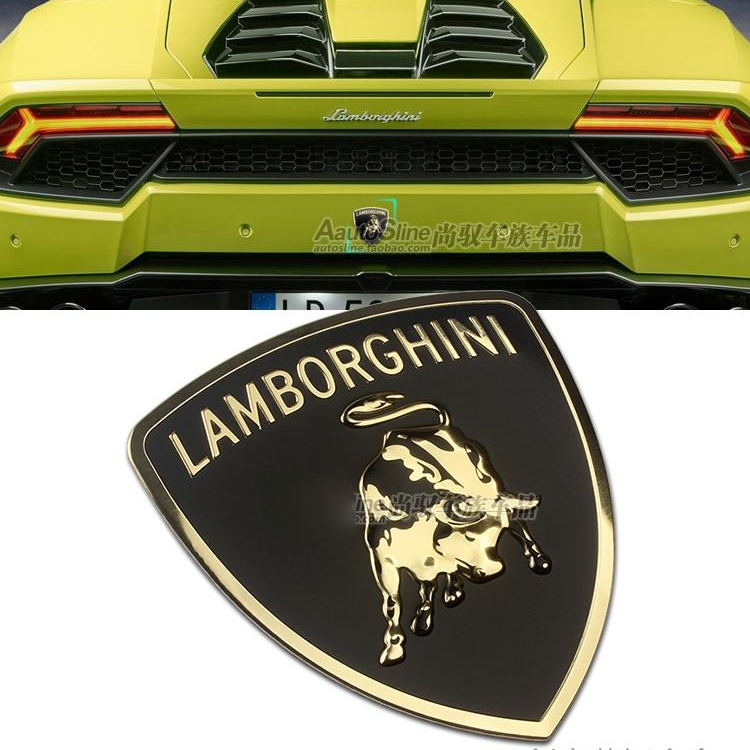 ランボルギーニ Lamborghini 純正 エンブレム カラーステッカー
