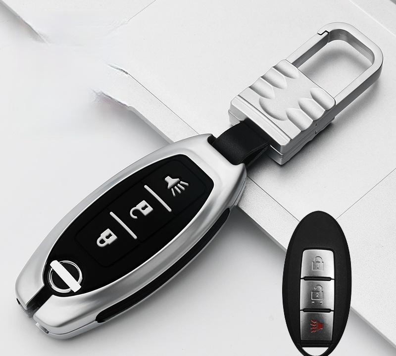 日産NISSAN インテリジェントキーケース キーカバー 高級品 軽量 3/4/5ボタン