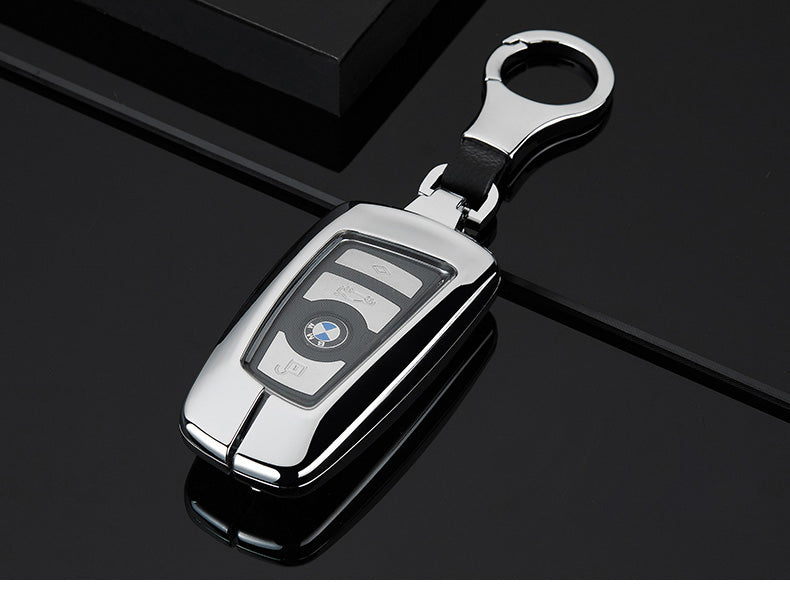 BMW専用キーケース 全面保護 高級合金 耐久 軽量 光沢感ピカピカ  キーカバー