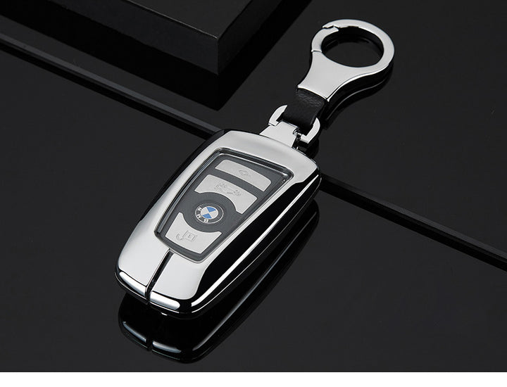BMW専用キーケース 全面保護 高級合金 耐久 軽量 光沢感ピカピカ  キーカバー