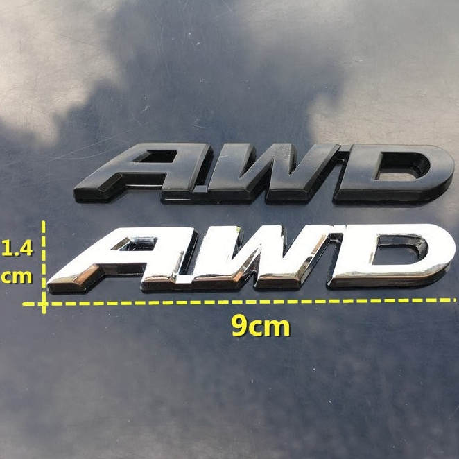 スバル AWD V6 ロゴ ボディ エンブレム