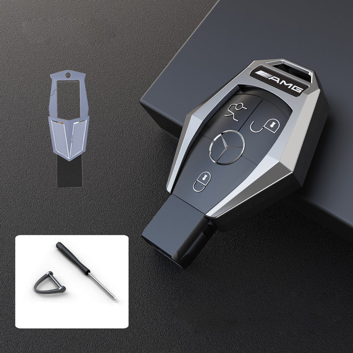 ベンツ Benz 専用キーケース 高級感 オシャレ 高品質合金 全面保護 キーホルダー