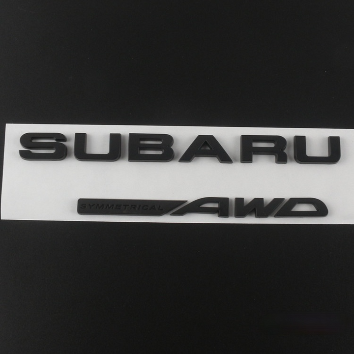 スバル SUBARU AWD (純正) ステッカー エンブレムフィルム T6 グレードエンブレム