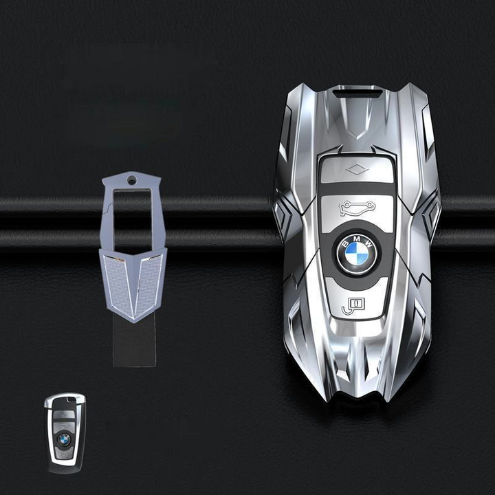 BMW専用キーケース 高級合金 カッコいい 軽量 耐摩耐久 全面保護 キーカバー