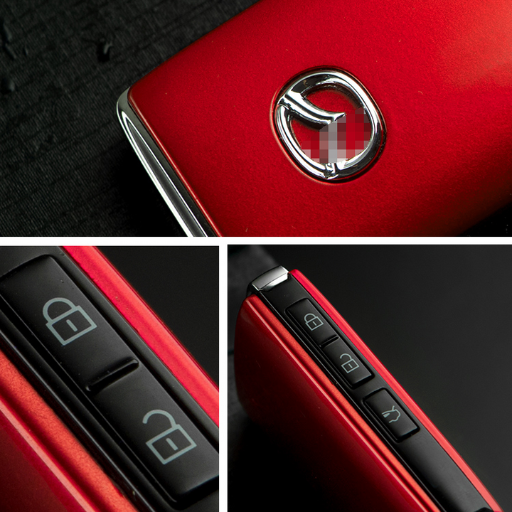 マツダMazda専用 車スマートキーケース おしゃれ 全面保護 防水防塵 多色カバー