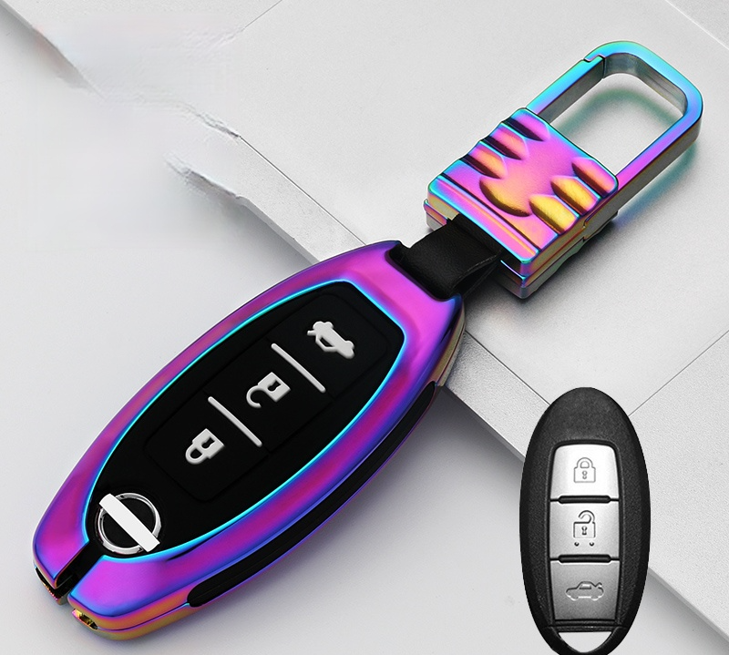 日産NISSAN インテリジェントキーケース キーカバー 高級品 軽量 3/4/5ボタン