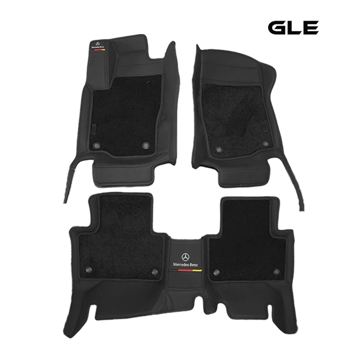 ベンツ gleJustfit保証 左右ハンドル 社外品 最上級 二重構造立体カーマット 掃除簡単 張替え