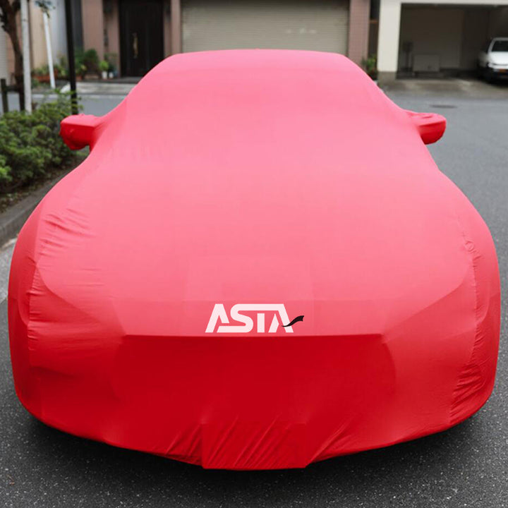 【ASTA ラグジュアフィット 屋内専用プレミアム車両ボディカバー】オーダーメイド 最高級生地  柔かい 裏起毛車カバー