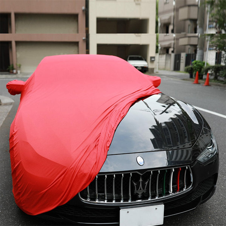 【ASTA ラグジュアフィット 屋内専用プレミアム車両ボディカバー】オーダーメイド 最高級生地  柔かい 裏起毛車カバー