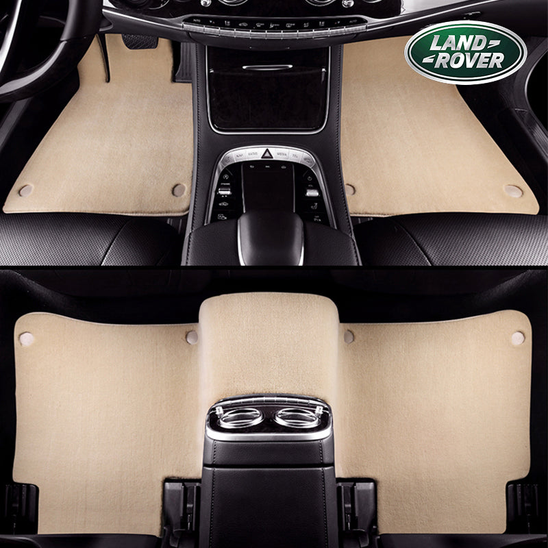 ランドローバー range Rover 純正設計 フィット感抜群 社外品  高級フロアマット 左右ハンドル  張替え