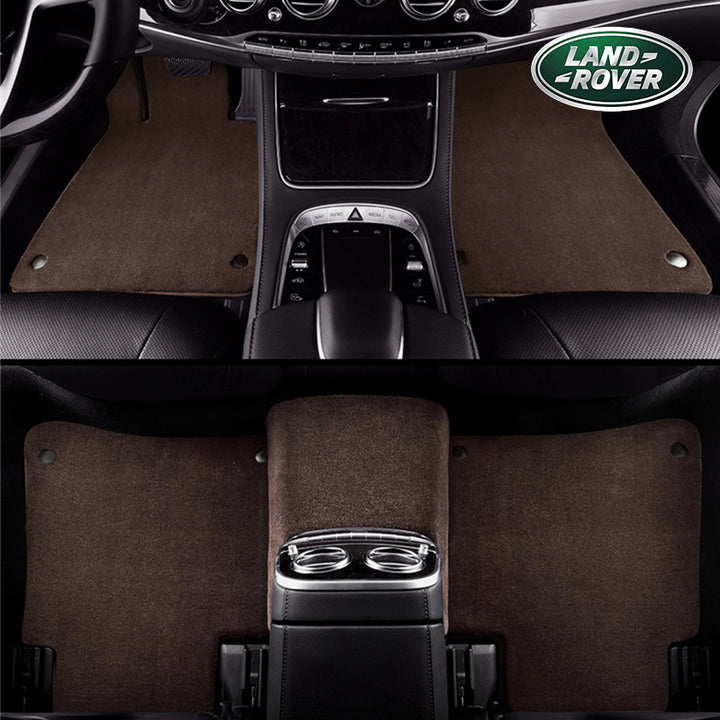 ランドローバー range Rover 純正設計 フィット感抜群 社外品  高級フロアマット 左右ハンドル  張替え